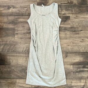 Pink blush Sleeveless Ribbed Maternity Bodycon Dress